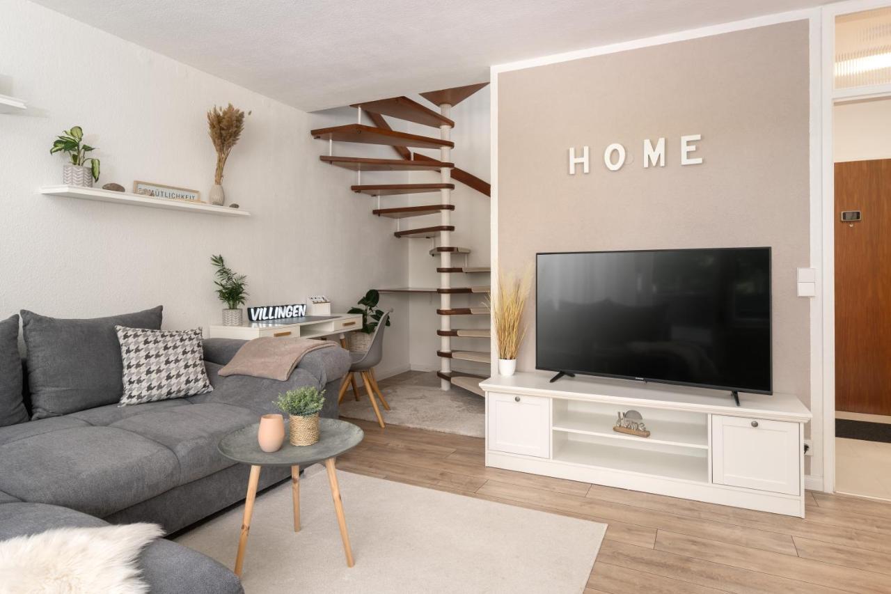 Unique Zentral Gelegene 2 Zimmer Maisonettewohnung Inkl Tiefgaragenplatz 菲林根-施文宁根 外观 照片